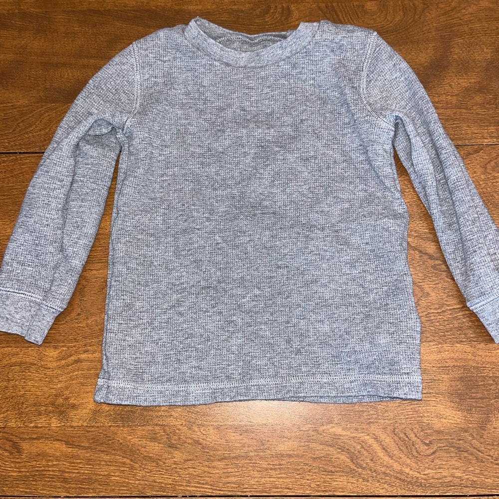 Carter's Soft Heather Gray Long Sleeve Tee